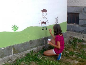 maľovanie sa deťom páčilo maľovanie sa deťom páčilo